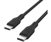 BELKIN Kabel w oplocie USB-C do USB-C 100W 2m czarny CAB014bt2MBK - 1118530 - zdjęcie 4